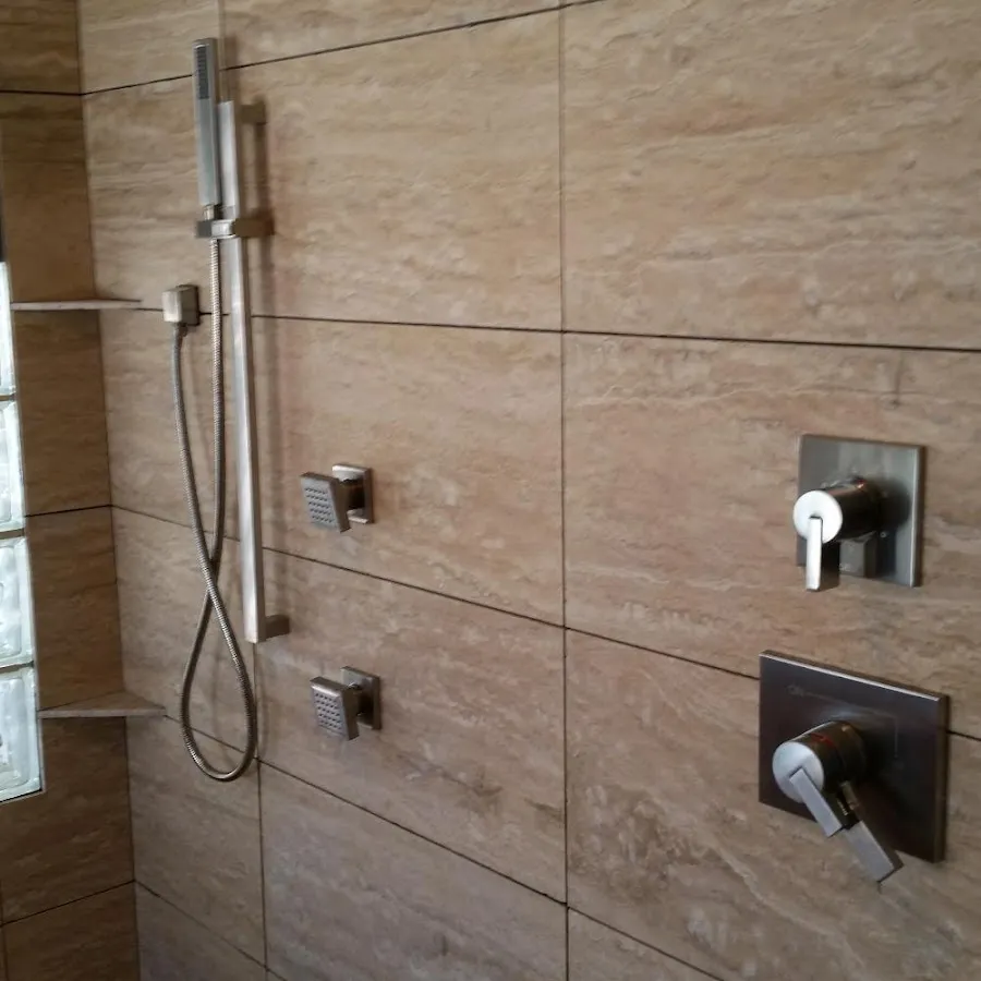 Shower fixture installation for Water Heater Replacement in Turpin Hills